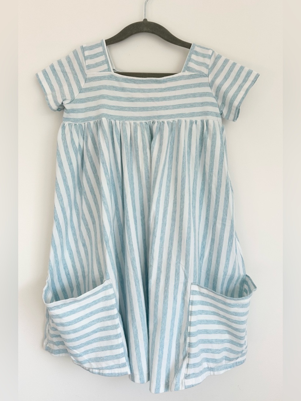 Brand New w Tags! VIGNETTE Aqua Stripe Riley Dress Size 6